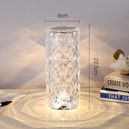 Krystal diamant lampe